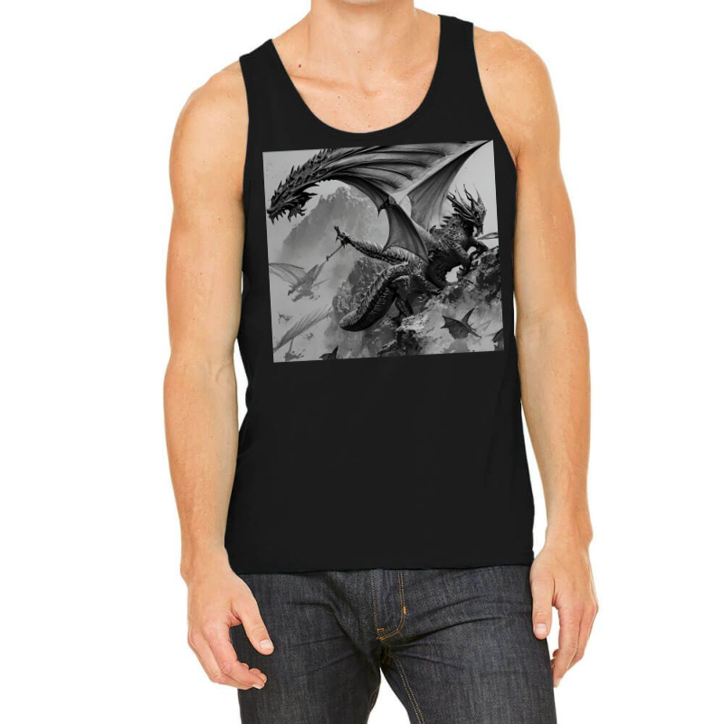 Ai Artwork Dragons Tank Top | Artistshot