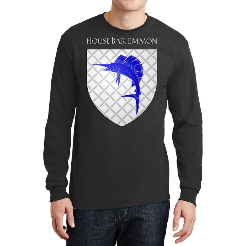 House Bar Emmon Coat Of Arms Heraldry Sigil A So Long Sleeve Shirts By