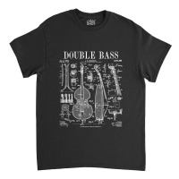 Double Bass Player Bassist Musical Instrument Vint Classic T-shirt | Artistshot