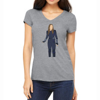 Daisy Johnson Minimalist Women's V-neck T-shirt | Artistshot