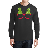 Christmas Tree On Xmas Sunglasses  Perfect Christm Long Sleeve Shirts | Artistshot