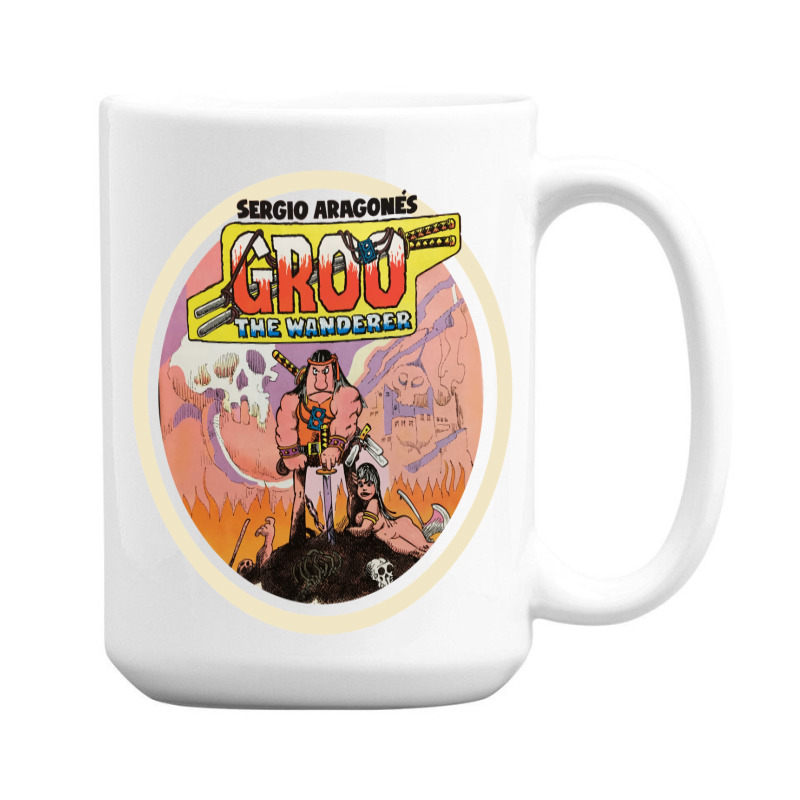 Groo The Wanderer 15 Oz Coffee Mug | Artistshot