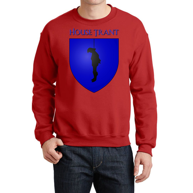 House Trant Coat Of Arms Heraldry Sigil   A Song O Crewneck Sweatshirt | Artistshot