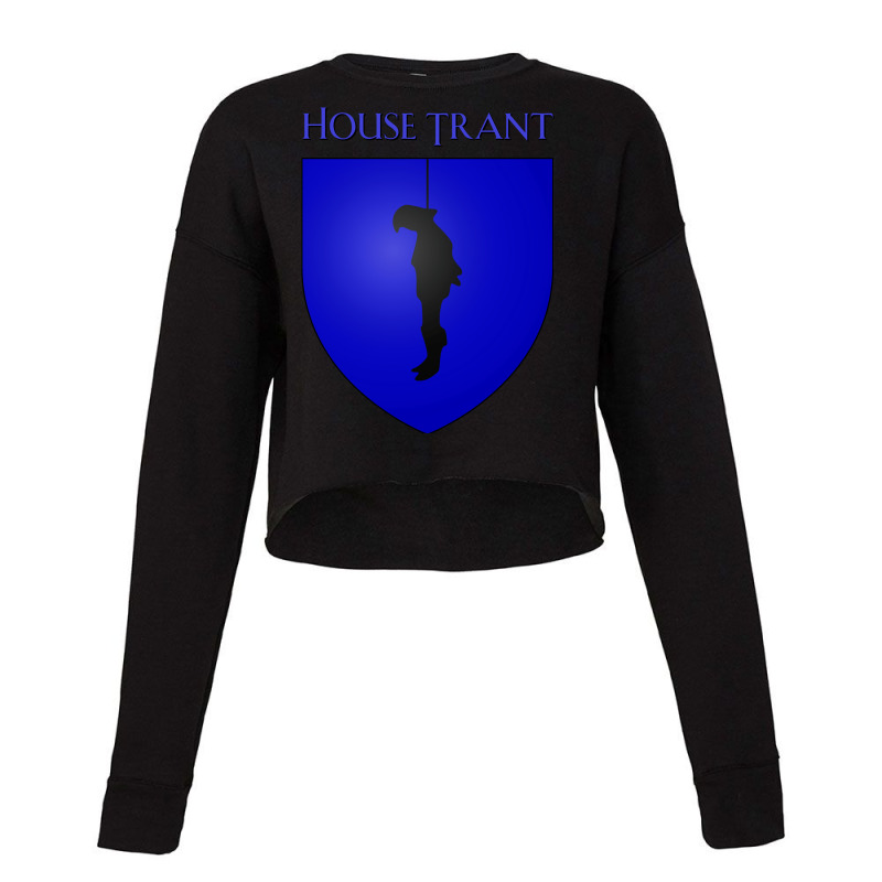 House Trant Coat Of Arms Heraldry Sigil   A Song O Cropped Sweater | Artistshot