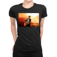 Keith Urban Watch Urban Livestream Concert From His Basement Ladies Fitted T-shirt | Artistshot