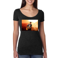 Keith Urban Watch Urban Livestream Concert From His Basement Women's Triblend Scoop T-shirt | Artistshot