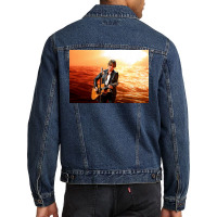 Keith Urban Watch Urban Livestream Concert From His Basement Men Denim Jacket | Artistshot