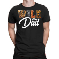 Wild Dad Zoo Born Wild Birthday Safari Jungle T Sh T-shirt | Artistshot