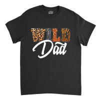 Wild Dad Zoo Born Wild Birthday Safari Jungle T Sh Classic T-shirt | Artistshot