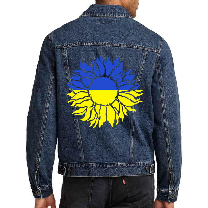 Sunflower Of Peace Men Denim Jacket | Artistshot