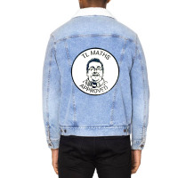 Tlmaths Approved Unisex Sherpa-lined Denim Jacket | Artistshot