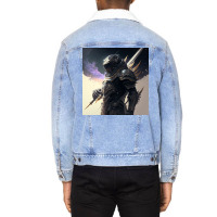 Robotman Picture Unisex Sherpa-lined Denim Jacket | Artistshot