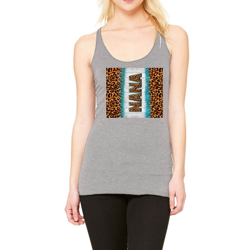 Leopard Nana Racerback Tank by enoddigitalart@gmail.com | Artistshot