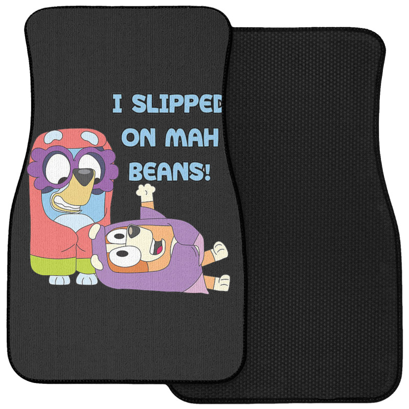 I Slipped On My Beans Front Car Mat | Artistshot