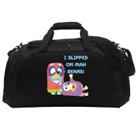 I Slipped On My Beans Active Duffel | Artistshot