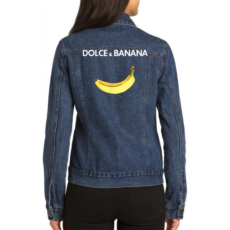 Banana Ladies Denim Jacket | Artistshot