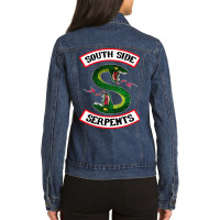 Southside Snake Ladies Denim Jacket | Artistshot