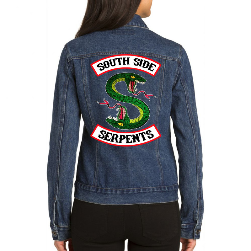 Southside Snake Ladies Denim Jacket | Artistshot