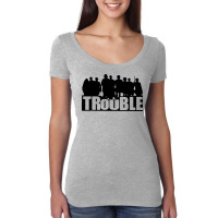 The Trouble Women's Triblend Scoop T-shirt | Artistshot