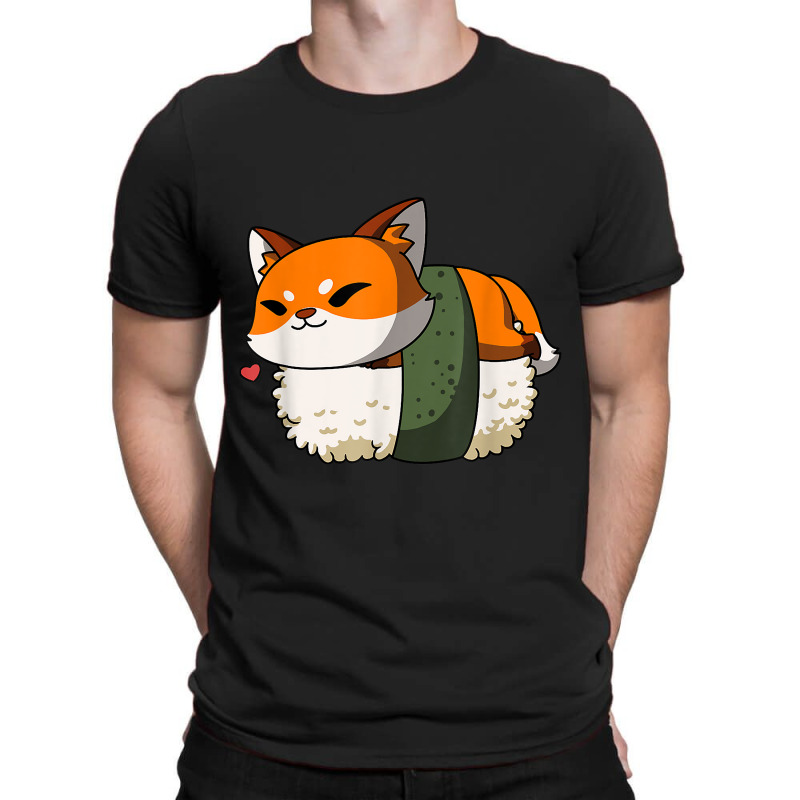 Kawaii Anime Fox Japanese Food Lover Manga Sushi T T-shirt | Artistshot