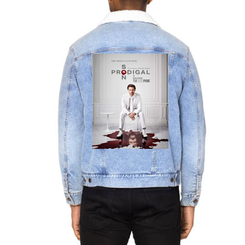 Prodigal Son Poster 2 Unisex Sherpa-Lined Denim Jacket by ukuli | Artistshot