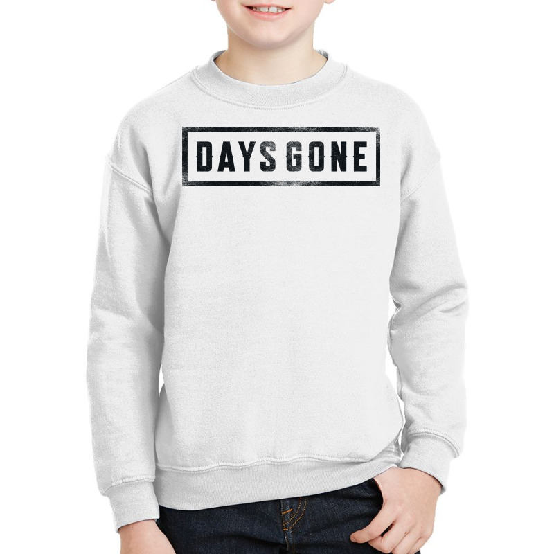 Days Gone Title Black Youth Sweatshirt | Artistshot