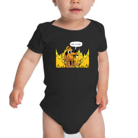 This Is Fine Everything Is Fine Baby Bodysuit | Artistshot