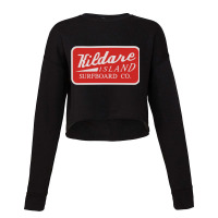 Kildare Island Surf Cropped Sweater | Artistshot