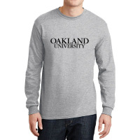 Oakland University Wordmark Long Sleeve Shirts | Artistshot