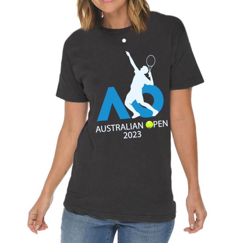 2023 Tennis Australian Open Fever Vintage T-shirt | Artistshot