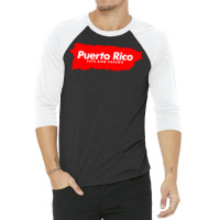 Puerto Rico Esta Bien Cabron 3/4 Sleeve Shirt | Artistshot