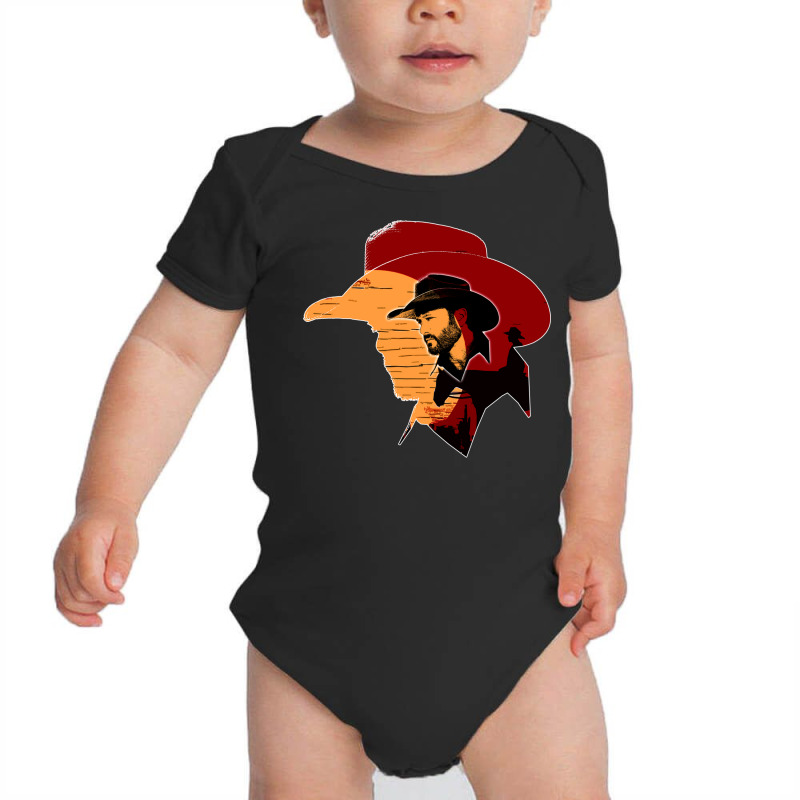 Tim Mcgraw Cowboy Paint Baby Bodysuit by Deborah W Jackson | Artistshot