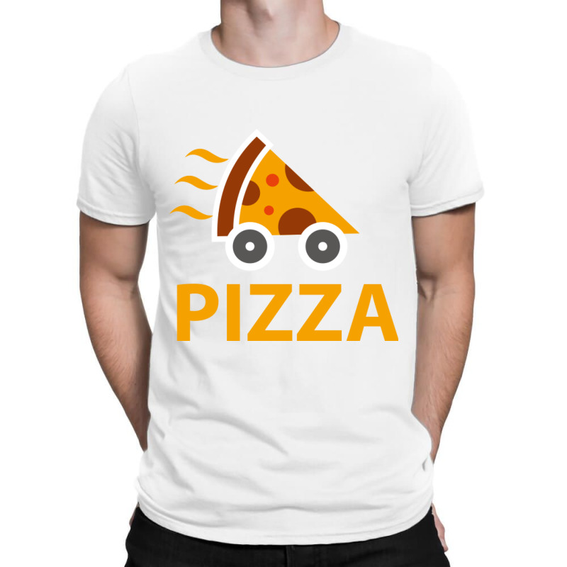 Pizza Delivery Cartoon T-shirt | Artistshot