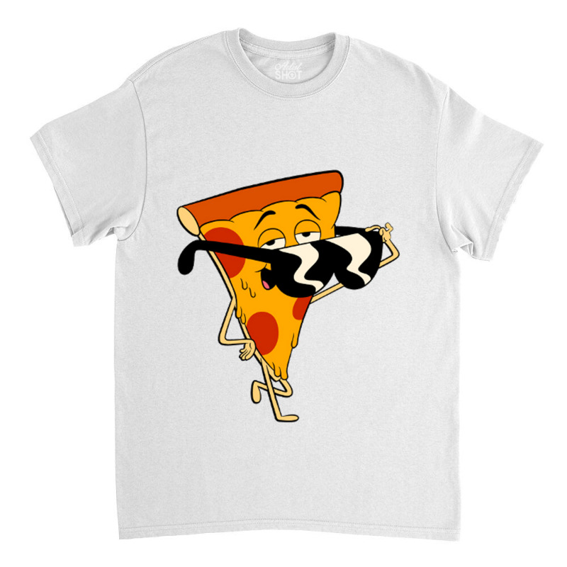 Steve Pepperoni Cartoon Pizza Classic T-shirt | Artistshot