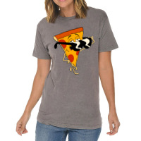 Steve Pepperoni Cartoon Pizza Vintage T-shirt | Artistshot