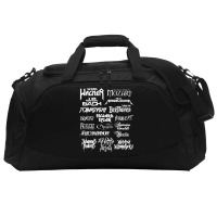 Heavy Metal Style Classical Composers (white Text) Active Duffel | Artistshot