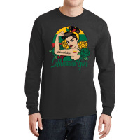 Lithuanian Girl Lithuania Woman Lithuanians Flag P Long Sleeve Shirts | Artistshot