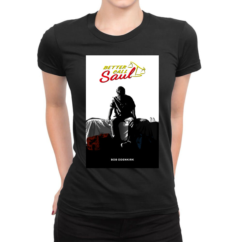 Call Saul Bob Ladies Fitted T-Shirt by edinrei | Artistshot