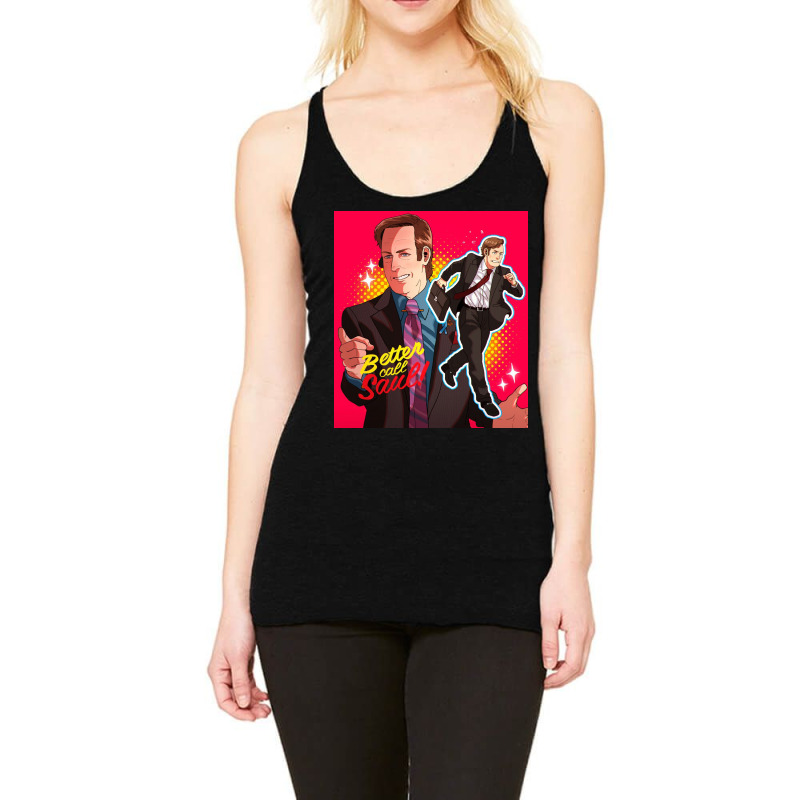 Call Saul Cool Racerback Tank by edinrei | Artistshot