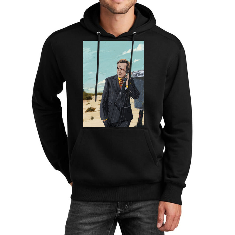 Call Saul Phone Unisex Hoodie by edinrei | Artistshot