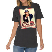 I Want You To Call Saul Vintage T-shirt | Artistshot