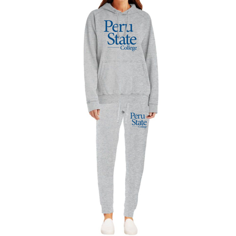 Peru State College Wordmark Hoodie & Jogger Set | Artistshot