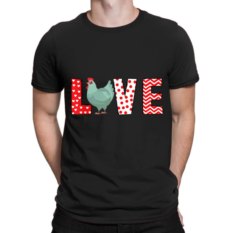 Chickens Valentines Day Love Valentine Cute Hearts T-shirt | Artistshot