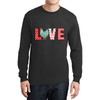 Chickens Valentines Day Love Valentine Cute Hearts Long Sleeve Shirts | Artistshot