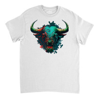 Bull Angry Classic T-shirt | Artistshot