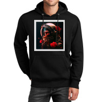 Embark On A Cosmic Adventure With The Monkey In Ou Unisex Hoodie | Artistshot