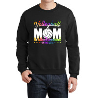 Volleyball Mom The Most Stressful Position On The Crewneck Sweatshirt | Artistshot