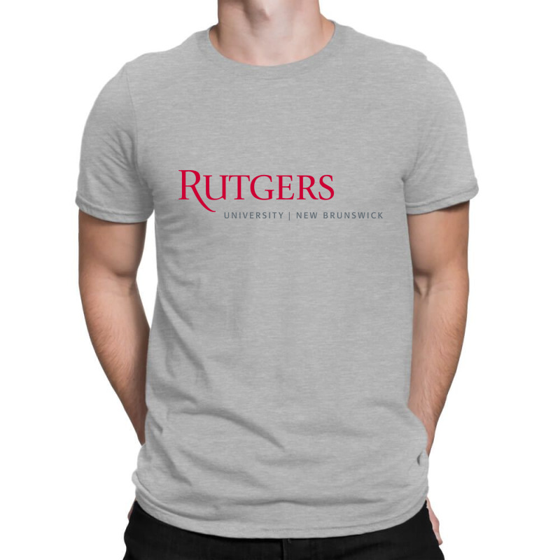 Rutgers University New Brunswick Logotype T-shirt | Artistshot