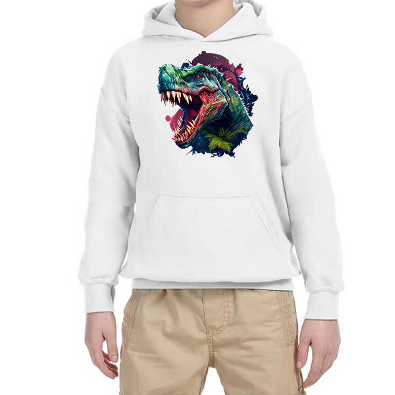 Dinosaurus Angry Youth Hoodie by Tobiasoey18 | Artistshot