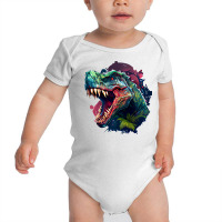 Dinosaurus Angry Baby Bodysuit | Artistshot